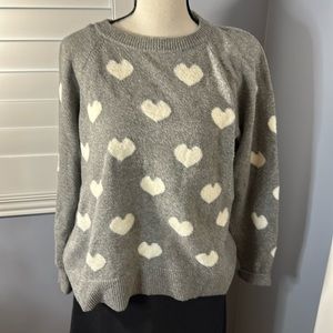 Lou & Grey heart sweater